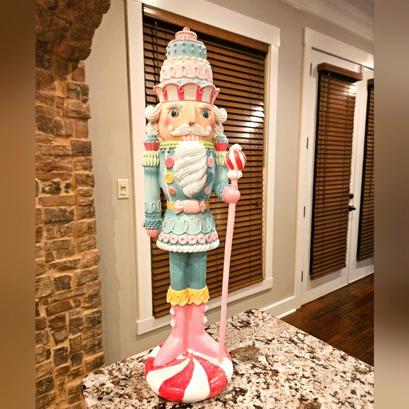 Sugarplum Dreams 22" Pastel Nutcracker Candy Christmas Tabletop Decor - Picture 1 of 9